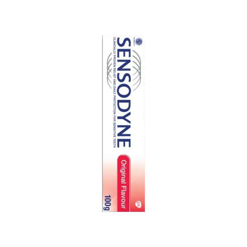 خمیردندان سنسوداین اورجینال فلیور Sensodyne Original Flavour حجم ۱۰۰ گرم